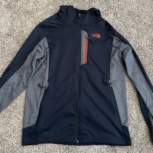 The North Face Men’s Navy Blue Zip Up Jacket